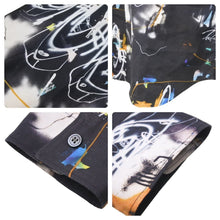 Load image into Gallery viewer, COMME des GARÇONS コムデギャルソン Futura フューチュラ 長袖シャツ W28043 コットン ブラック マルチカラー 美品 中古 47046
