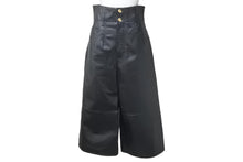 Load image into Gallery viewer, CELINE セリーヌ ジャンボジーンズ ボトムス パンツ 21-22AW 2G263280D ラムスキン ブラック ゴールド金具 26 美品 中古 47142