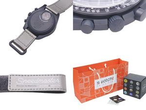 新品未使用 OMEGA X SWATCH オメガ × スウォッチ Moon Swatch ムーン スウォッチ ミッショントゥマーキュリー SO33A100 47376
