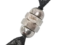 Load image into Gallery viewer, 初期 JEAN PAUL GAULTIER ジャンポールゴルチェ ネックレス チョーカー マイアミ型 キューバン ネット シルバー 美品 中古 47771