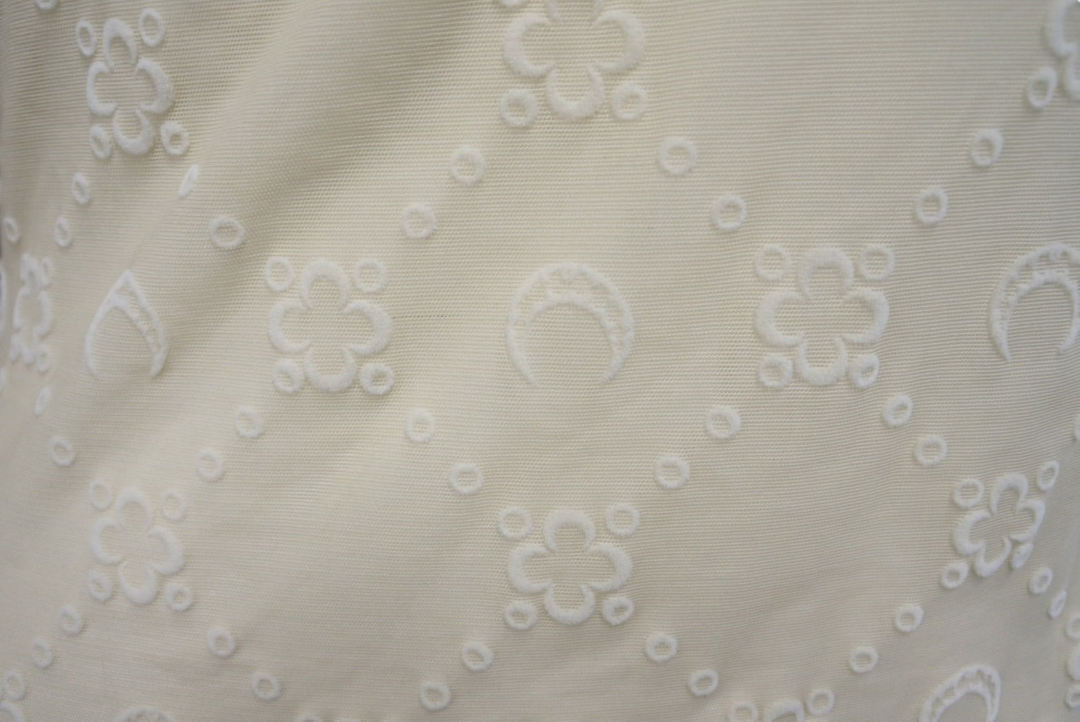 極美品 Marine Serre マリーンセル Crescent Moon シースルー
