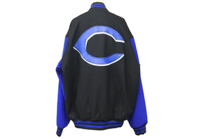 JH Design ブルゾン MLB シンシナティレッズ ブルー リバーシブル タグ付き 中古 48128