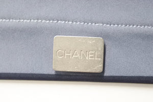 CHANEL シャネル ボーダー 半袖Ｔシャツ ブルー 00C P14952V08385 サイズ38 美品 中古 48310