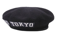 Load image into Gallery viewer, LOUIS VUITTON ルイヴィトン FRAGMENT フラグメント パリストーキョーワッペンベレー帽 M73748 17SS ブラック 美品 中古 48455