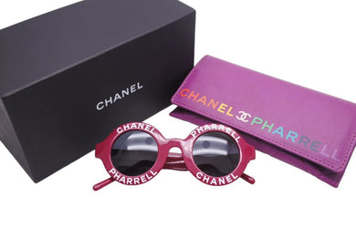 CHANEL×PHARRELL シャネル×ファレル サングラス パープル 71314A SPW22 美品 中古 48507