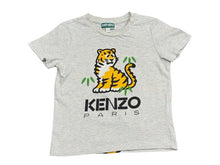 画像をギャラリービューアに読み込む, KENZO ケンゾー キッズ子供服半袖Ｔシャツ グレーコットン 確か 4A/104 K15664 トラタイガー 中古 48681 美品 中古 48681 
