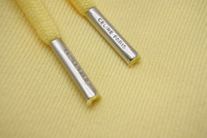 CELINE セリーヌ ルーズスウェットパーカー 21SS クラシックロゴ エディスリマン 2Y321052H コットン イエロー XS 中古 48836