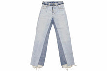 Load image into Gallery viewer, 極美品 Maison Margiela メゾンマルジェラ 22SS カットオフ デニムパンツ ストレートレッグ レディース S51LA0120-S30617 Size36 中古 48838