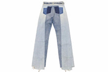 Load image into Gallery viewer, 極美品 Maison Margiela メゾンマルジェラ 22SS カットオフ デニムパンツ ストレートレッグ レディース S51LA0120-S30617 Size36 中古 48838