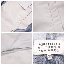 Load image into Gallery viewer, 極美品 Maison Margiela メゾンマルジェラ 22SS カットオフ デニムパンツ ストレートレッグ レディース S51LA0120-S30617 Size36 中古 48838