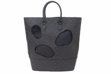 Load image into Gallery viewer, 未使用 LOUIS VUITTON × COMME des GARCONS ルイヴィトン × コムデギャルソン ウィズホールズ M58661 ブラック レザー 48937