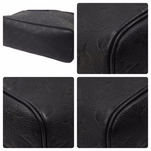 未使用 LOUIS VUITTON × COMME des GARCONS ルイヴィトン × コムデギャルソン ウィズホールズ M58661 ブラック レザー 48937