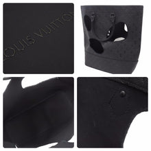 Load image into Gallery viewer, 未使用 LOUIS VUITTON × COMME des GARCONS ルイヴィトン × コムデギャルソン ウィズホールズ M58661 ブラック レザー 48937
