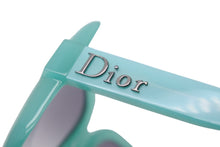 Load image into Gallery viewer, Christian Dior クリスチャンディオール サングラス ティアドロップ TSB7V プラスチック ティファニーブルー 美品 中古 4c067551