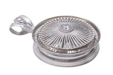 Load image into Gallery viewer, AVALANCHE アヴァランチ タイヤ ラインストーン ネックレス ペンダントトップ K10 シルバー 36g 美品 中古 49024