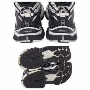BALENCIAGA バレンシアガ RUNNER ランナー HIGHTOP スニーカー ミドルカット ブラック ホワイト 26.5cm 美品 中古 49150