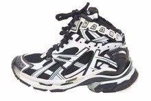Load image into Gallery viewer, BALENCIAGA バレンシアガ RUNNER ランナー HIGHTOP スニーカー ミドルカット ブラック ホワイト 26.5cm 美品 中古 49150