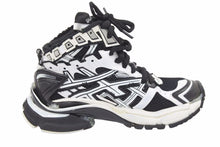 Load image into Gallery viewer, BALENCIAGA バレンシアガ RUNNER ランナー HIGHTOP スニーカー ミドルカット ブラック ホワイト 26.5cm 美品 中古 49150