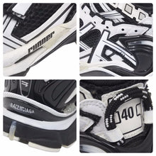 Load image into Gallery viewer, BALENCIAGA バレンシアガ RUNNER ランナー HIGHTOP スニーカー ミドルカット ブラック ホワイト 26.5cm 美品 中古 49150