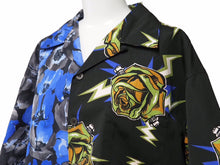 Load image into Gallery viewer, 極美品 プラダ PRADA 19AW XL UCS319 ダブルマッチフランケンシュタインボーリング半袖シャツ 中古 49180