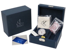 画像をギャラリービューアに読み込む, ジェイコブ JACOB&amp;CO ファイブタイムゾーン ベゼルダイヤ JC-53D 時計 美品 中古 全付き 49185