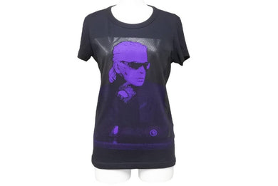 KARL LAGERFELD カールラガーフェルド 半袖Ｔシャツ コットン クルーネック サイズ38 美品 中古 49211