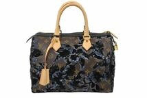 LOUIS VUITTON ルイ・ヴィトン スピーディ30 ハンドバッグ モノグラム ドゥ ジェ ボストンバッグ M40436 ブラウン 美品 中古 49369