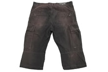 Load image into Gallery viewer, BALMAIN バルマン バイカークロップドパンツ デニムパンツ S5HT548C487 日本製 コットン ブラック サイズ32 美品 中古 49499