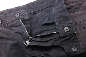 BALMAIN バルマン バイカークロップドパンツ デニムパンツ S5HT548C487 日本製 コットン ブラック サイズ32 美品 中古 49499