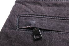 Load image into Gallery viewer, BALMAIN バルマン バイカークロップドパンツ デニムパンツ S5HT548C487 日本製 コットン ブラック サイズ32 美品 中古 49499