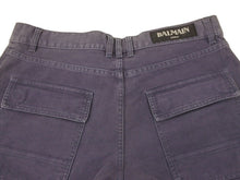 Load image into Gallery viewer, BALMAIN バルマン カーゴパンツ ネイビー T587 C218 サイズ30 ブルガリア製 美品 中古 49478