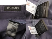 Load image into Gallery viewer, BALMAIN バルマン カーゴパンツ ネイビー T587 C218 サイズ30 ブルガリア製 美品 中古 49478