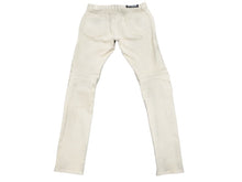 Load image into Gallery viewer, BALMAIN バルマン バイカーパンツ ベージュ サイズ32 美品 中古 49487