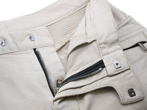 BALMAIN バルマン バイカーパンツ ベージュ サイズ32 美品 中古 49487