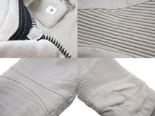 Load image into Gallery viewer, BALMAIN バルマン バイカーパンツ ベージュ サイズ32 美品 中古 49487