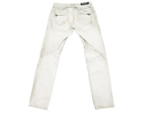 Load image into Gallery viewer, BALMAIN バルマン コットンキャンバスバイカーパンツ ボトムス ダスト加工 T577C164 コットン グレー サイズ32 良品 中古 49492