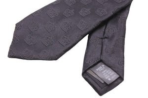 DOLCE&GABBANA ドルチェアンドガッバーナ ネクタイ 紳士 ブラック シルク G0JFJGT149E 美品 中古 49559