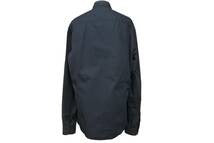 Load image into Gallery viewer, BALMAIN バルマン 長袖シャツ ダメージ加工 無地 トップス S5HT120C320P コットン ブラック サイズ40 美品 中古 49588