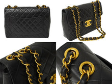 Load image into Gallery viewer, CHANEL シャネル マトラッセチェーンショルダー30 斜め掛けバッグ ラムスキン 4番台 ブラック ゴールド金具 美品 中古 49707