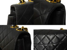 Load image into Gallery viewer, CHANEL シャネル マトラッセチェーンショルダー30 斜め掛けバッグ ラムスキン 4番台 ブラック ゴールド金具 美品 中古 49707