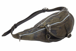 CHROME HEARTS クロムハーツ ショルダーバッグ スナットパック 迷彩 ウエストポーチ ボディーバッグ 良品 中古 49726