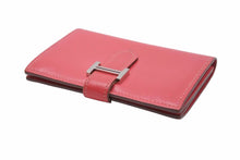 Load image into Gallery viewer, HERMES エルメス べアンミニ タデラクト カードケース □Q ピンク 美品 中古 49903