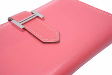 Load image into Gallery viewer, HERMES エルメス べアンミニ タデラクト カードケース □Q ピンク 美品 中古 49903