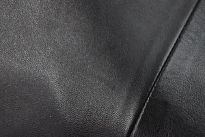 極美品 CHANEL シャネル ガールシャネル ジャケット オールブラック ショルダーバッグ 20番台 中古 49988