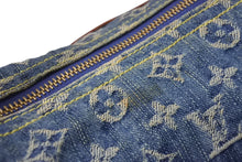 Load image into Gallery viewer, 極美品 LOUIS VUITTON ルイヴィトン モノグラムデニム バギーPM ショルダーバッグ ワンショルダー M95049 インディゴブルー 中古 4b002665