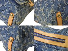 Load image into Gallery viewer, 極美品 LOUIS VUITTON ルイヴィトン モノグラムデニム バギーPM ショルダーバッグ ワンショルダー M95049 インディゴブルー 中古 4b002665