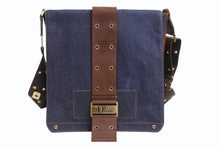 Load image into Gallery viewer, Christian Dior クリスチャンディオール ストリートシック ショルダーバッグ BM-0052 デニム レザー ガリアーノ期 美品 中古 4b002850