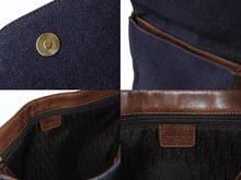 Load image into Gallery viewer, Christian Dior クリスチャンディオール ストリートシック ショルダーバッグ BM-0052 デニム レザー ガリアーノ期 美品 中古 4b002850