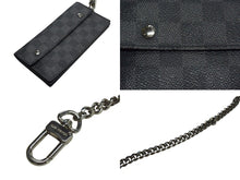Load image into Gallery viewer, 極美品 LOUIS VUITTON ルイヴィトン ポルトフォイユアコルディオン 長財布 N60023 ダミエグラフィットキャンバス ブラック グレー 中古 4b003429