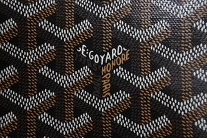 新品未使用 GOYARD ゴヤール ポーチ ヴァンドーム コスメティックポーチ ブラウン シルバー金具 中古 4b003702